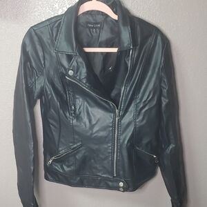 New Look Black Faux Leather Jacket